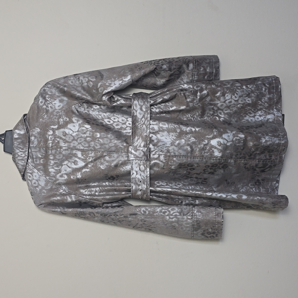 Via SPIGA Stylish Gray Women's Coat - Picture 6 of 6